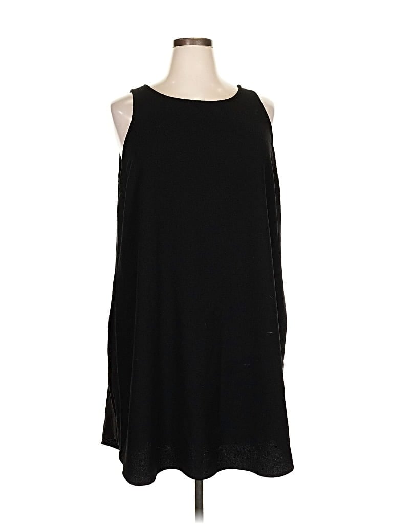 Pre-owned Bb Dakota Sleeveless Top Black Cold Shoulder Neckline Tops