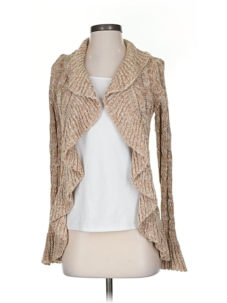 Pre-owned Inc International Concepts Cardigan Sweater In Brown