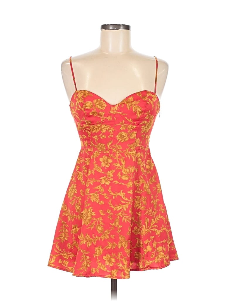 Pre-owned Urban Outfitters Cocktail Dress In Orange