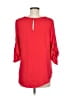Vestique 100% Polyester Red 3/4 Sleeve Blouse Size M - photo 2