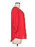 Vestique 100% Polyester Red 3/4 Sleeve Blouse Size M - photo 4