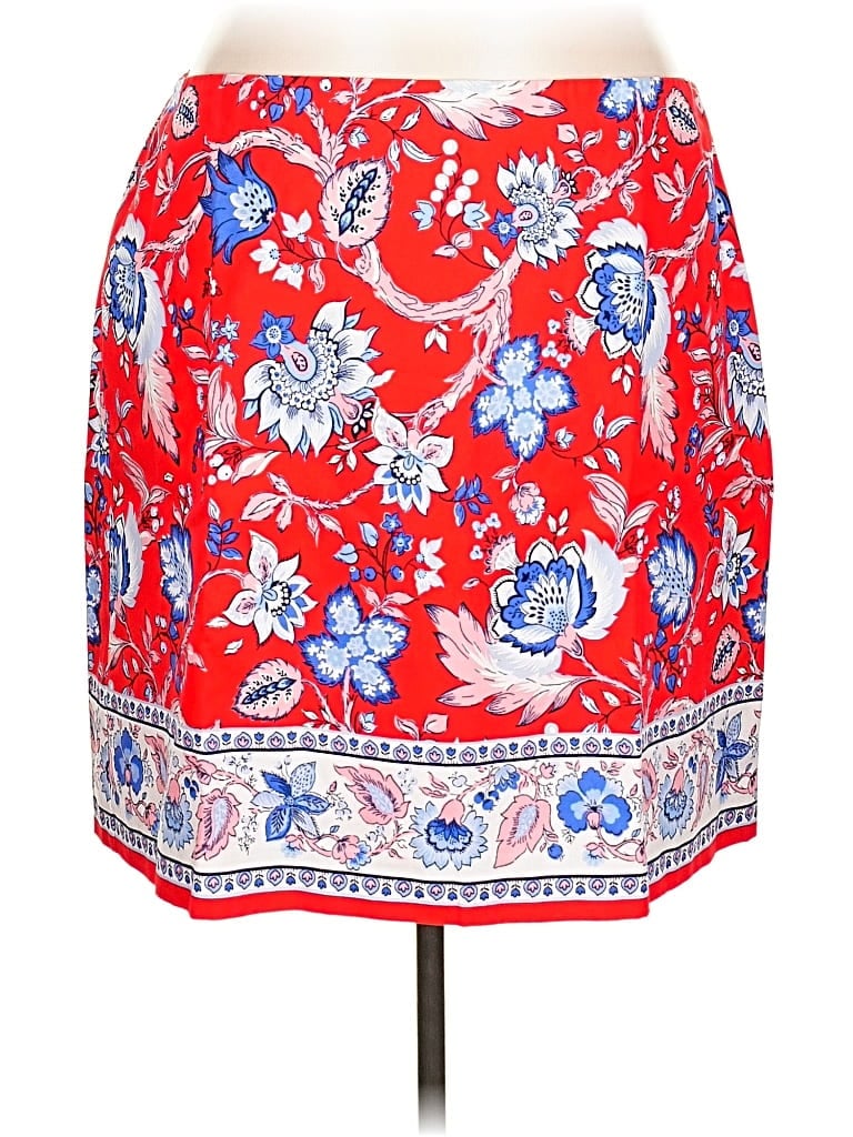 Talbots Casual Skirt In Red