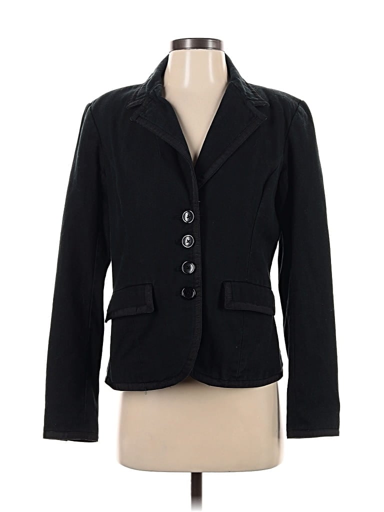 Pre-owned Merona Blazer Jacket In Black