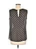 Cynthia Rowley 100% Polyester Gray Sleeveless Blouse Size M - photo 2