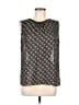 Cynthia Rowley 100% Polyester Gray Sleeveless Blouse Size M - photo 1