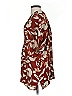 Adrienne Burgundy Kimono Size S - photo 5