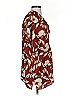 Adrienne Burgundy Kimono Size S - photo 4