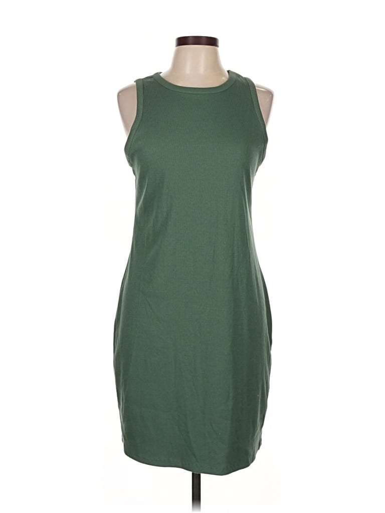 Pre-owned A New Day Casual Dress In Green