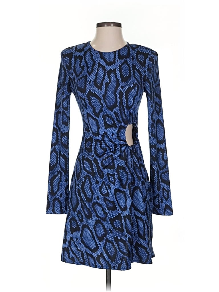 Pre-owned Danielle Bernstein Cocktail Dress In Blue