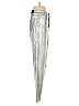 American Eagle Outfitters 100% Acrylic Metallic Silver Jeans Size 0 Short - photo 4