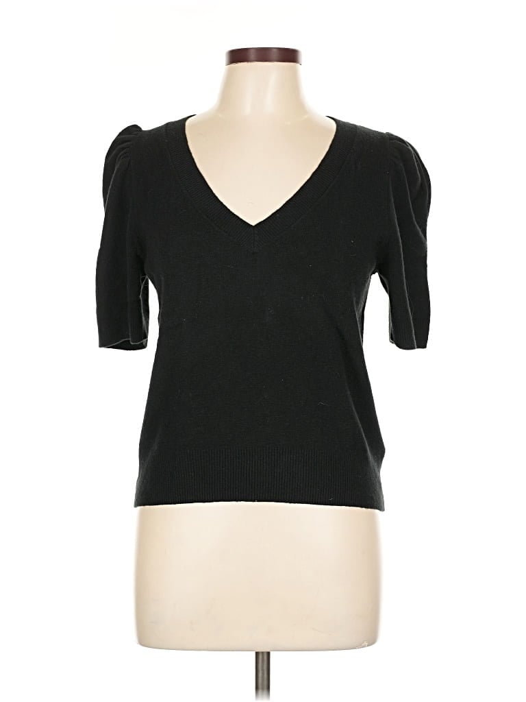 Pre-owned Gap 3/4 Sleeve T-shirt In Black