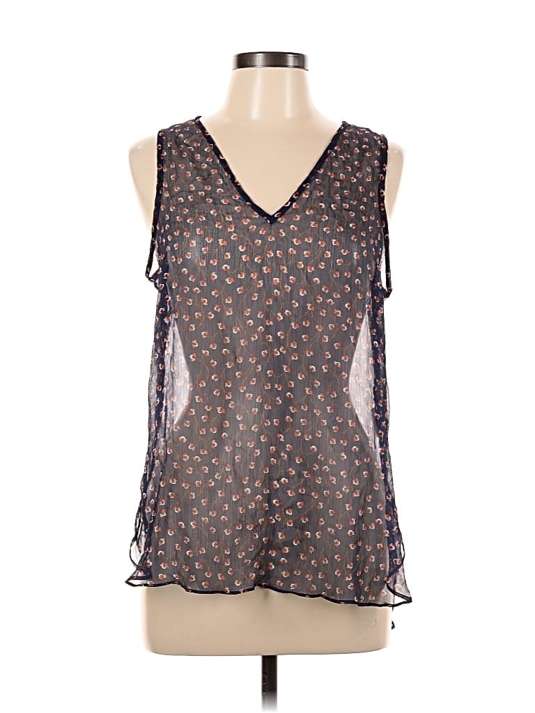 Pre-owned Old Navy Sleeveless Blouse In Black