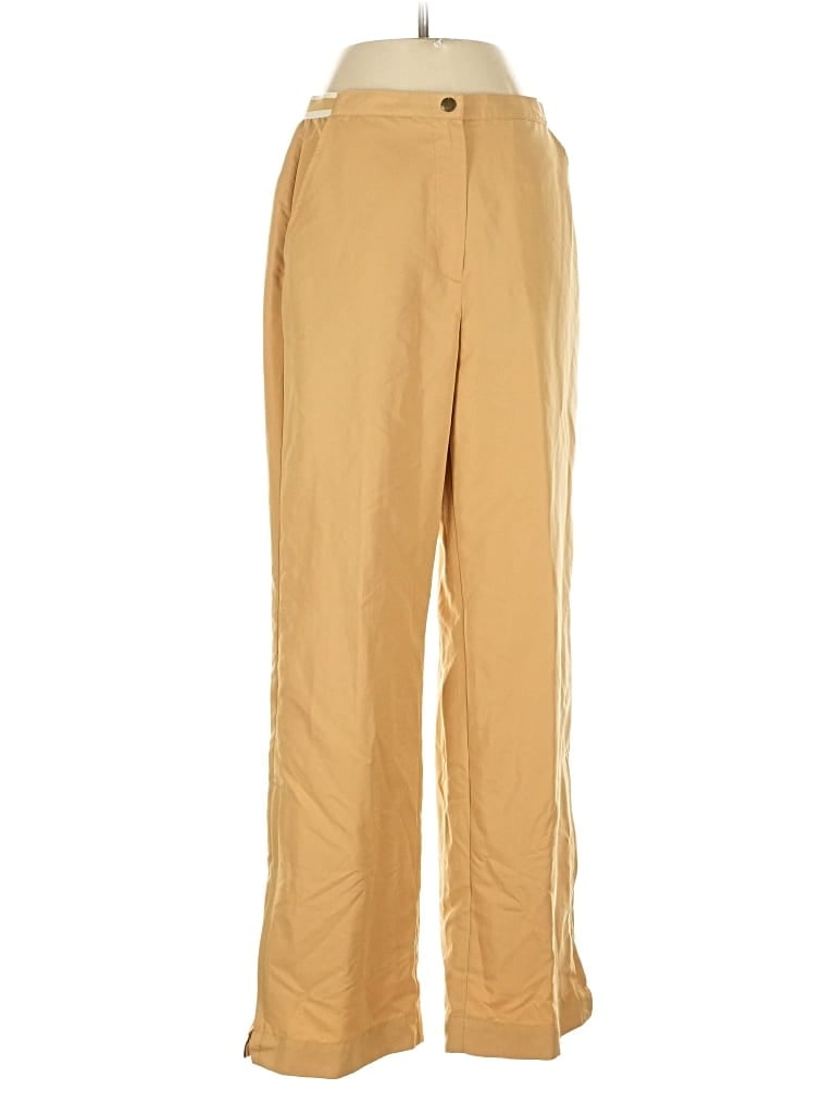 Pre-owned Izod Casual Pants In Gold