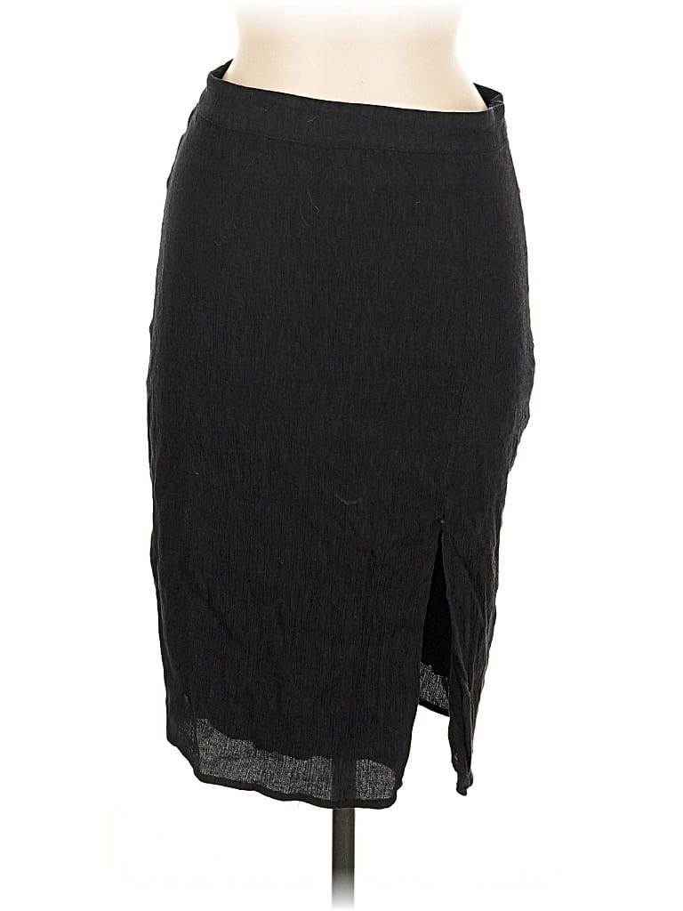 Pre-owned Privacy Please Formal Skirt In Black