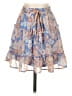 Sienna Sky 100% Polyester Paisley Blue Casual Skirt Size XS - photo 1