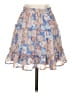 Sienna Sky 100% Polyester Paisley Blue Casual Skirt Size XS - photo 2