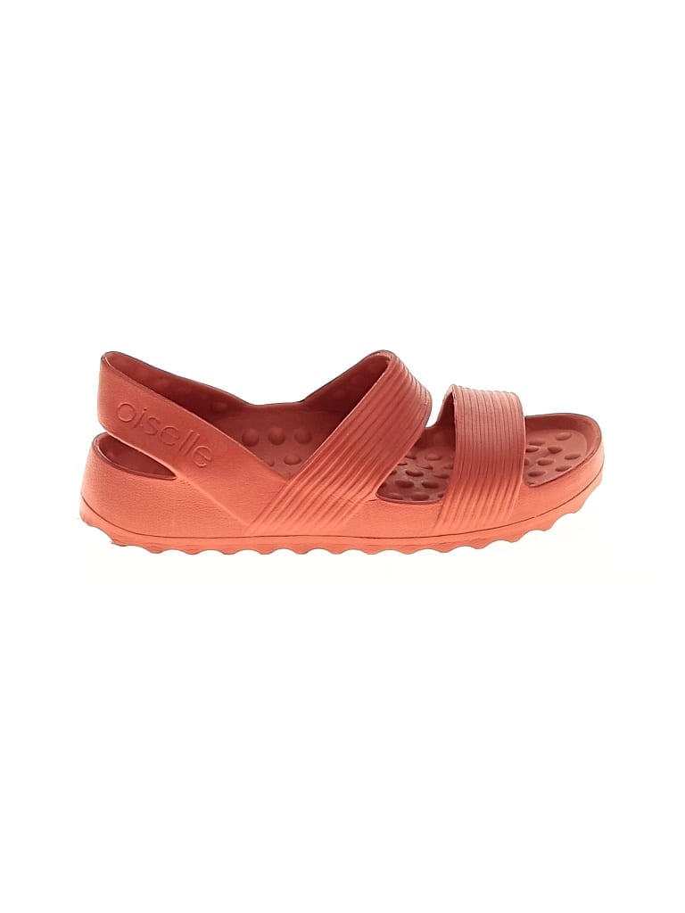 Pre-owned Oiselle Flip Flops In Orange