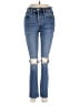 RE/DONE Hearts Blue Jeans Size 26 waist - photo 1