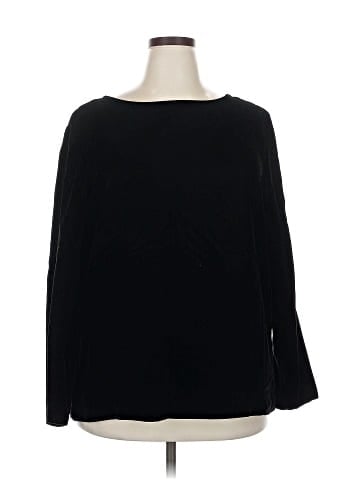Linda Allard Ellen Tracy Long Sleeve Top (view 1)