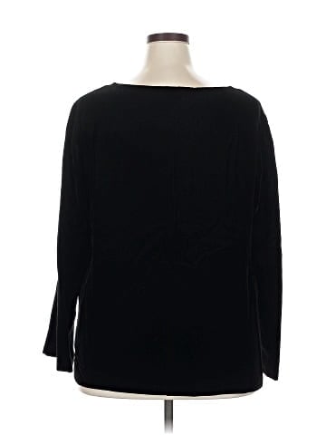 Linda Allard Ellen Tracy Long Sleeve Top (view 2)