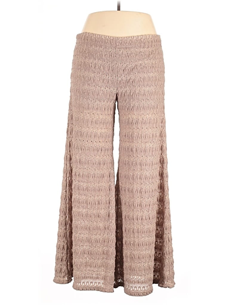 Pre-owned Free People Casual Pants In Brown