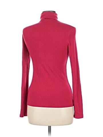 Blue Les Copains Long Sleeve Turtleneck (view 2)