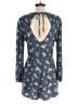 American Eagle Outfitters 100% Viscose Hearts Blue Romper Size M - photo 2