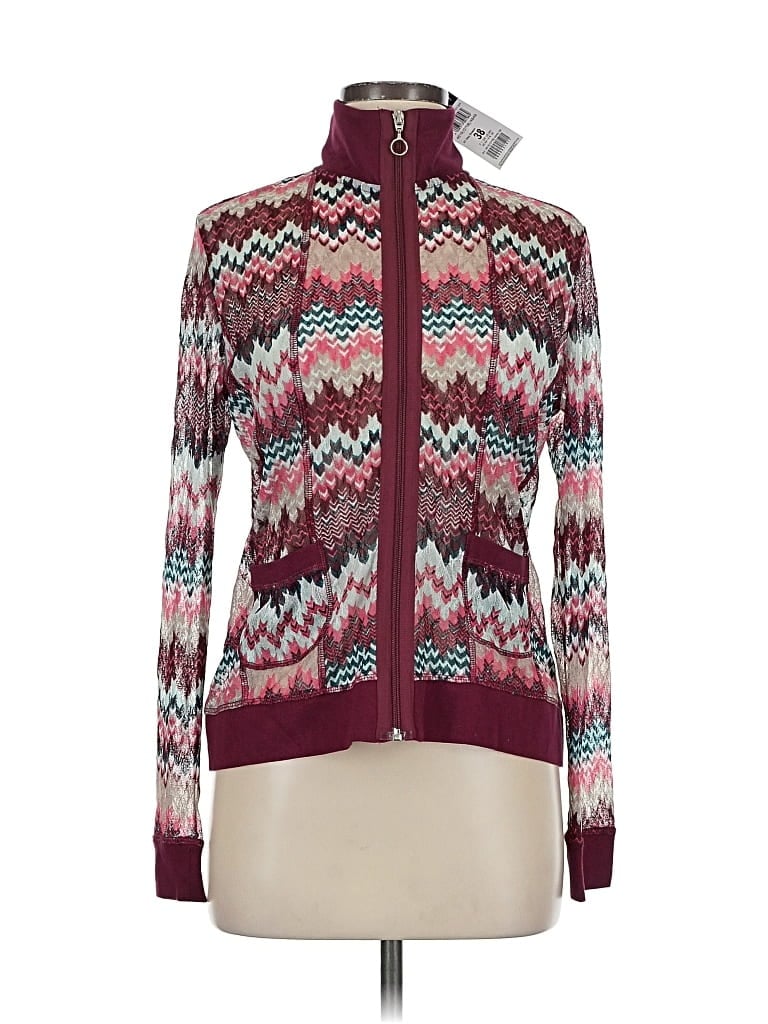 Betty Barclay Cardigan Sweater In Burgundy