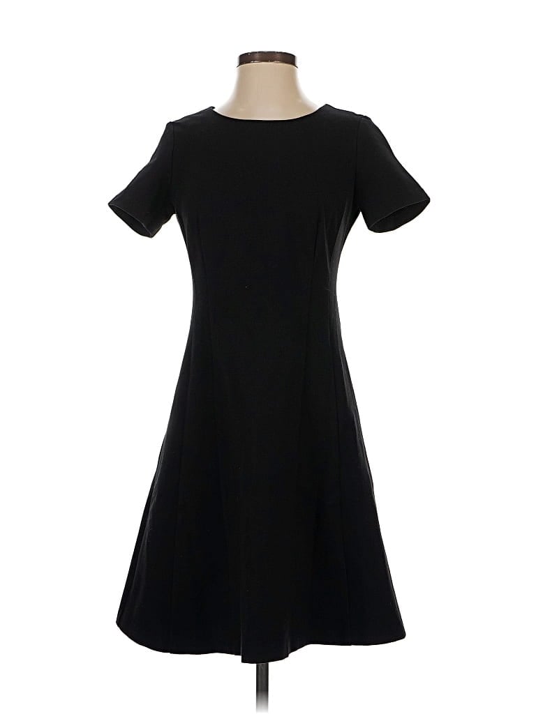Pre-owned Talbots Casual Dress In Black