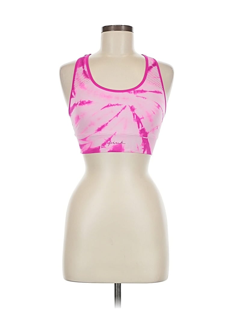Pre-owned Victoria's Secret Pink Sports Bra In Pink