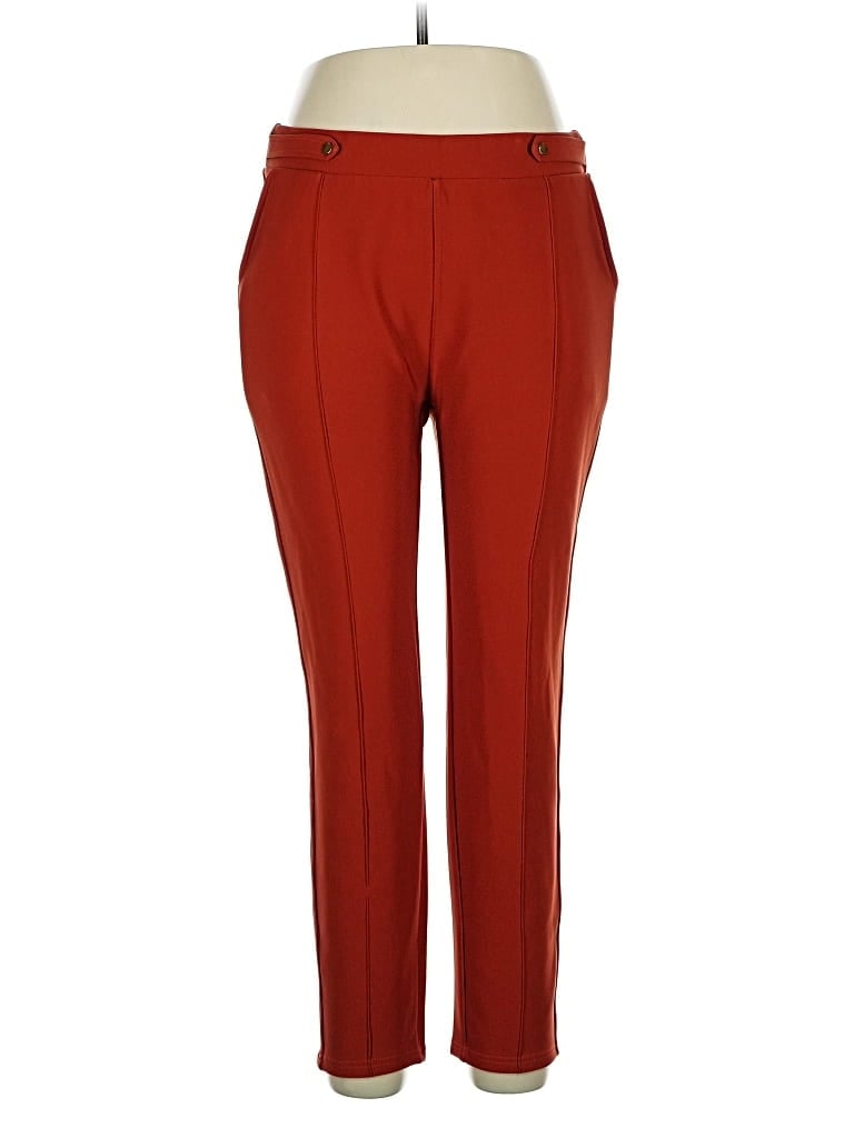 Pre-owned Sofia Casual Pants In Red