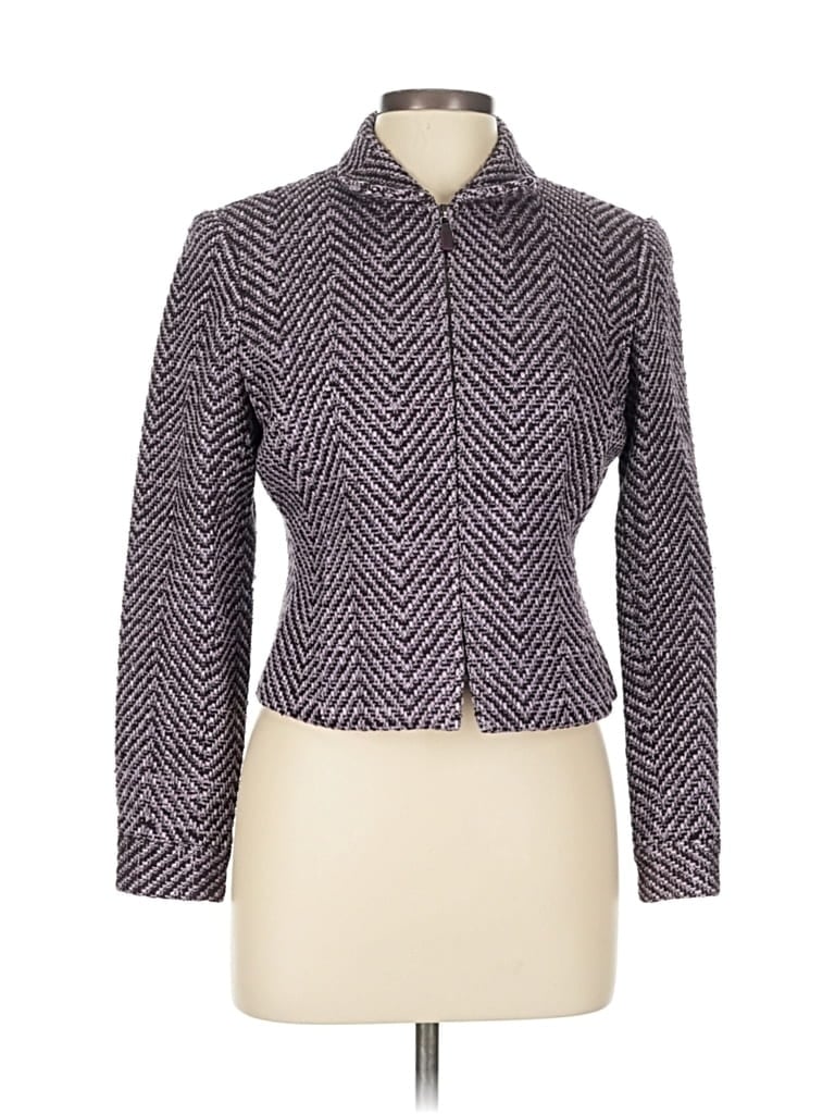 Pre-owned Doncaster Collection Jacket In Purple