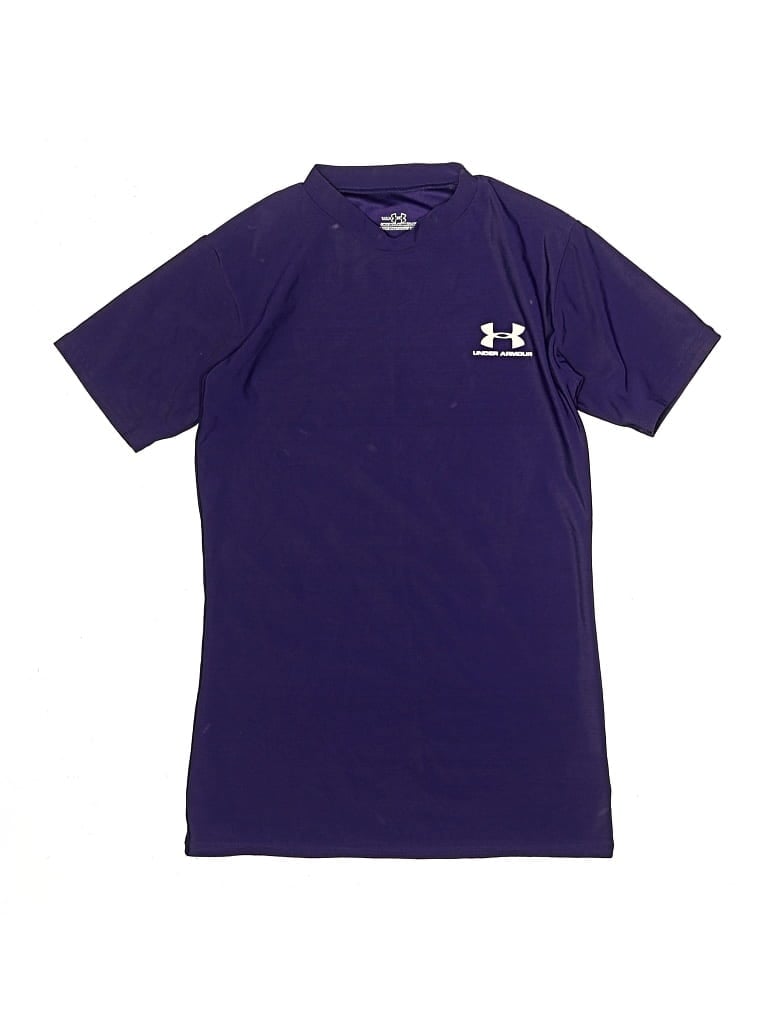 Pre-owned Under Armour Kids' Active T-shirt In Purple