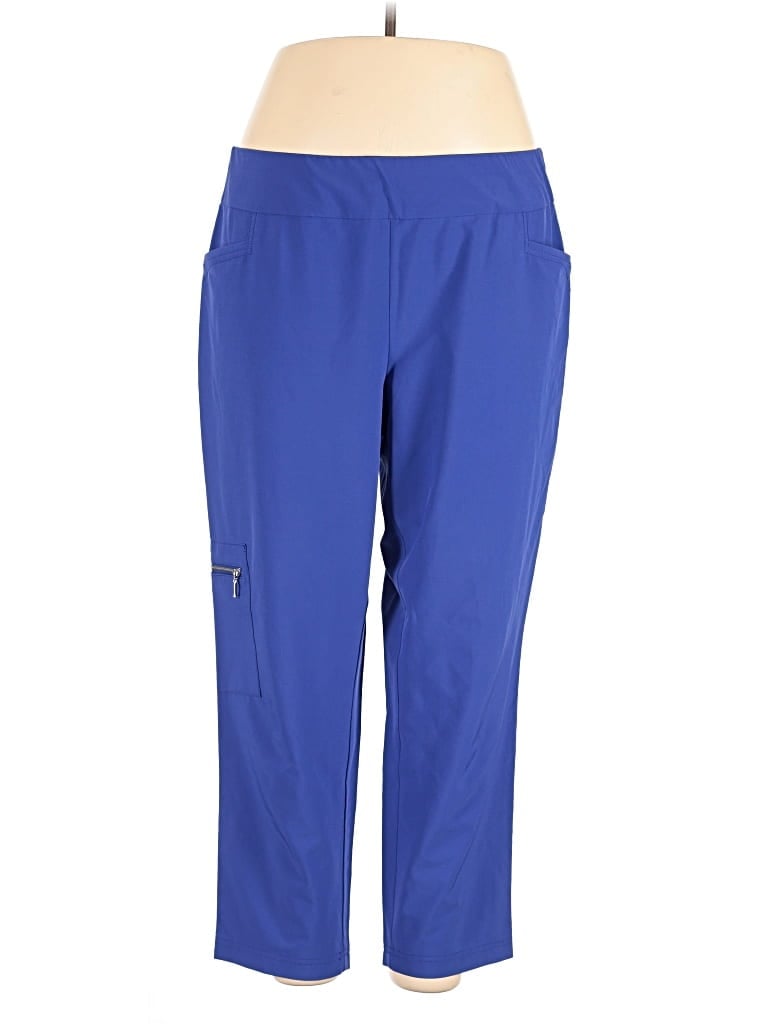 Pre-owned Weekends By Chico's Active Pants In Blue