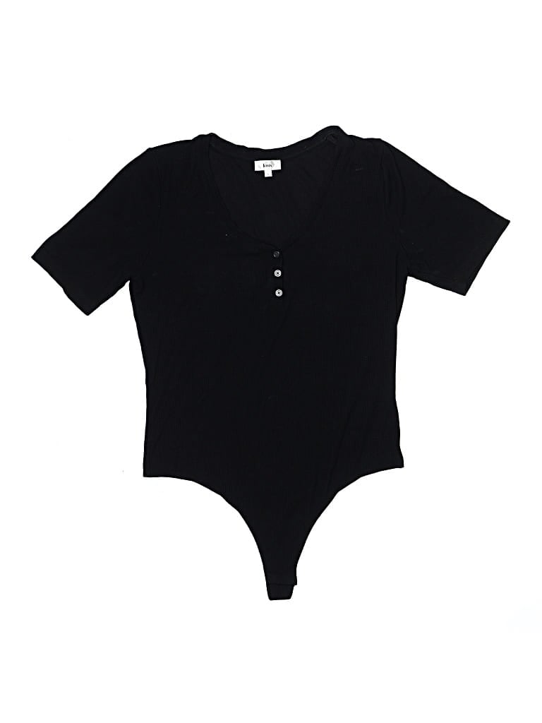 Pre-owned Knix Bodysuit In Black