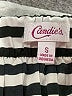 Candie's 100% Polyester Stripes Gray Casual Skirt Size S - photo 4