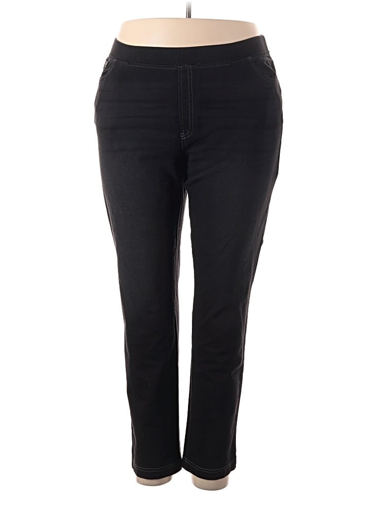 Pre-owned Purejill Jeggings In Black