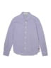 Scotch Shrunk 100% Cotton Solid Purple Blue Long Sleeve Button-Down Shirt Size 12 - photo 1