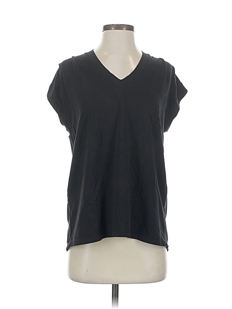 Pre-owned Athleta Sleeveless T-shirt In Gray