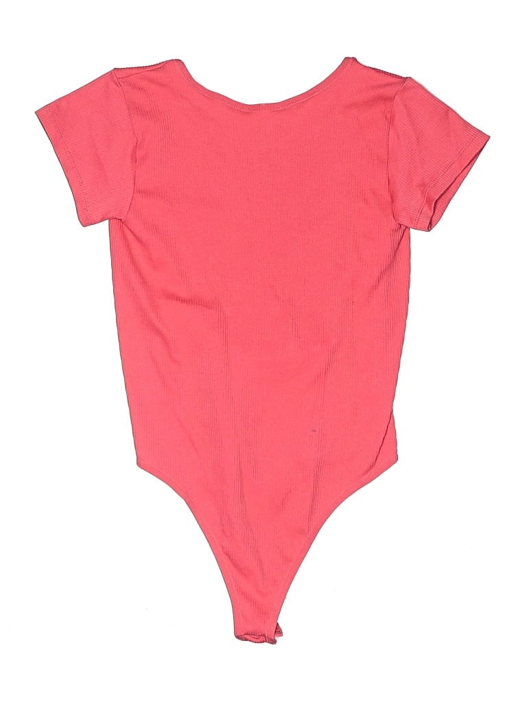 Pre-owned Out From Under Bodysuit In Pink