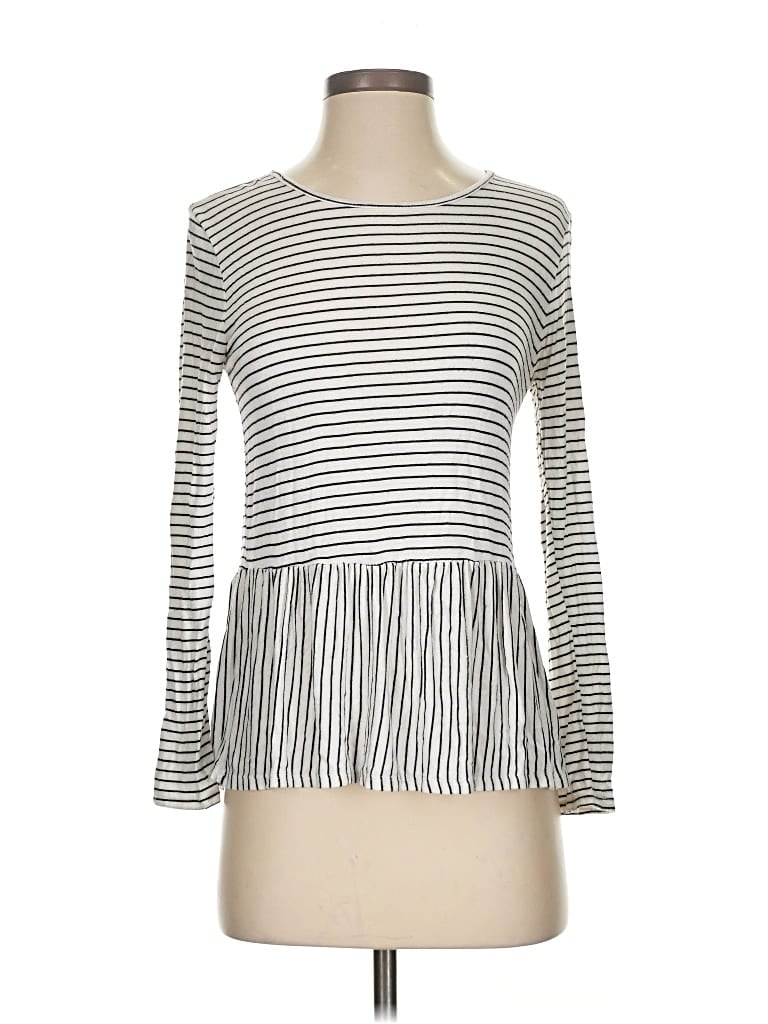 Pre-owned Ginger G 3/4 Sleeve T-shirt In White