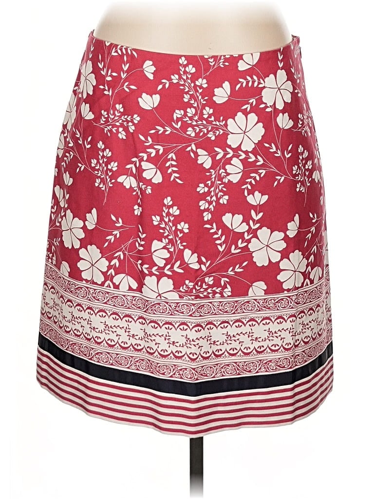 Pre-owned Ann Taylor Loft Casual Skirt In Red