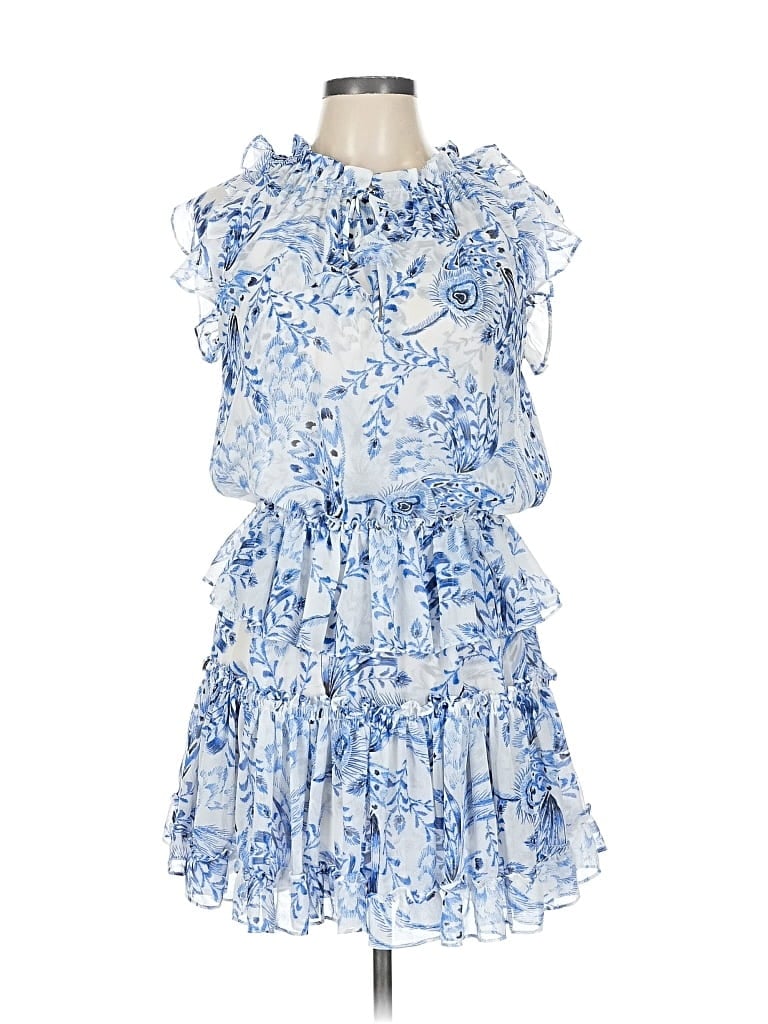 Pre-owned Misa Cocktail Dress In Blue