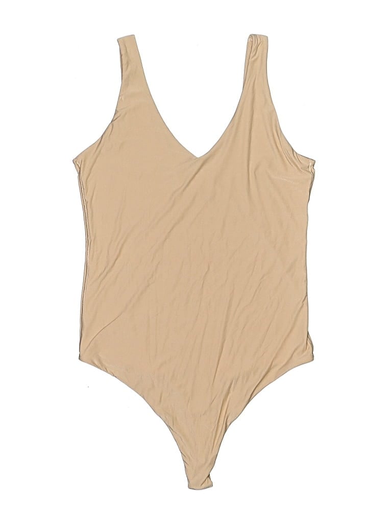 Pre-owned Aerie Bodysuit In Brown