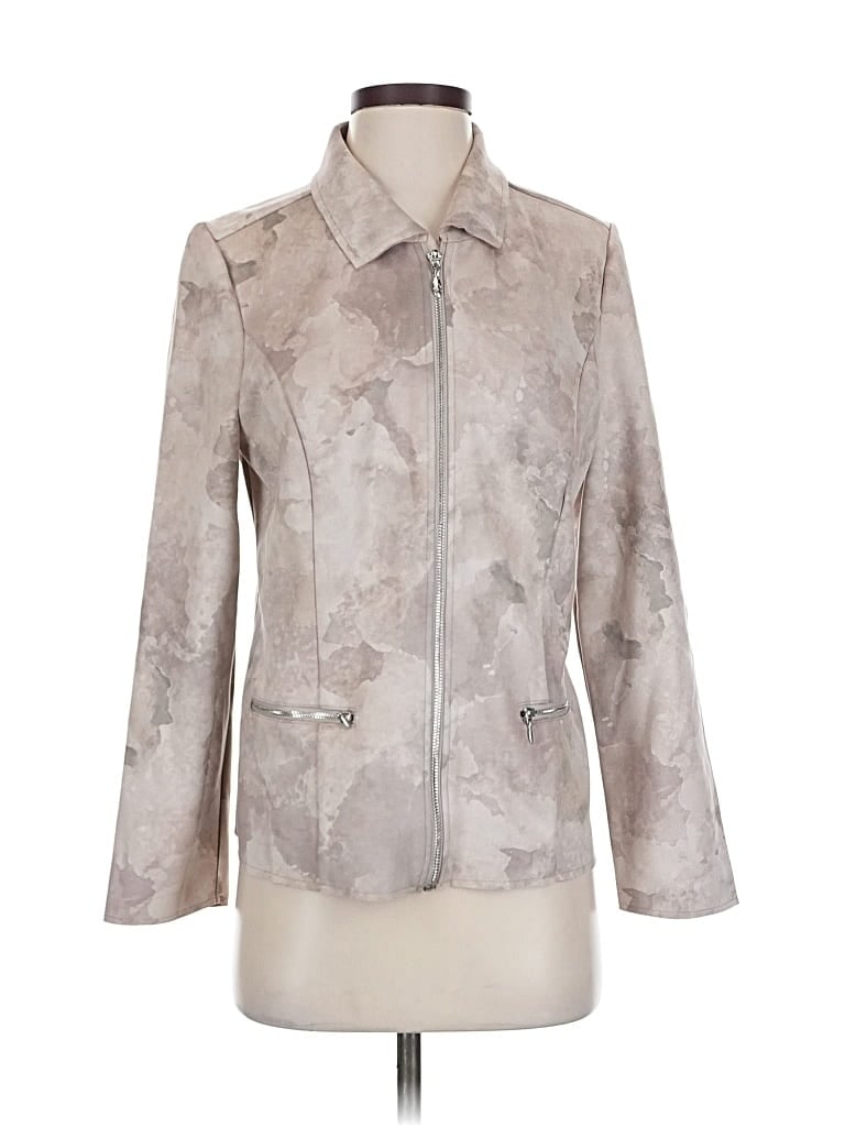 Pre-owned Chico's Jacket In Gray