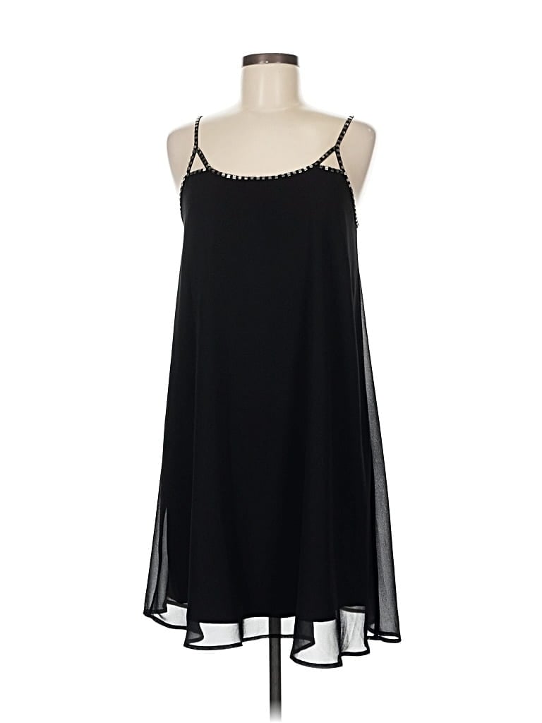 Pre-owned Forever 21 Contemporary Cocktail Dress In Black