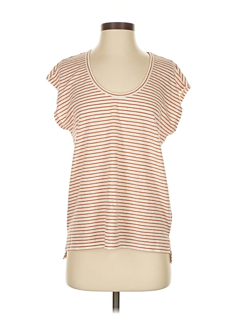 Pre-owned Madewell Sleeveless T-shirt In Brown