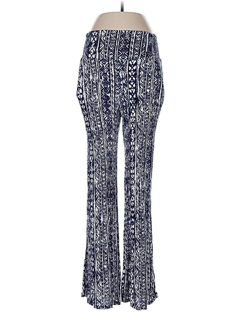 Pre-owned Three Dots Casual Pants In Blue