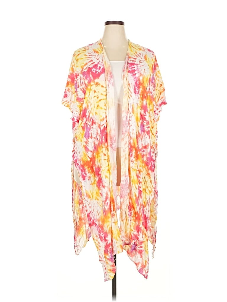 Pre-owned Torrid Kimono In Pink
