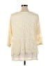Rose + Olive Ivory 3/4 Sleeve Blouse Size 2X - photo 2